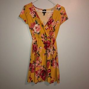 Yellow summer dress